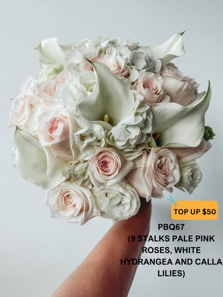 Wedding Bundle A (Premium Fresh Flower Bouquet)