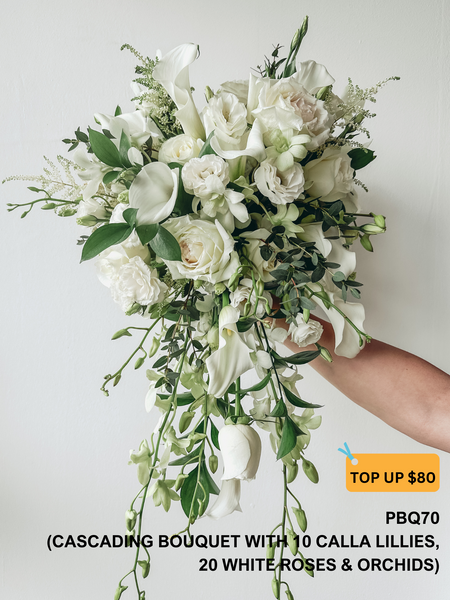 Wedding Bundle A (Premium Fresh Flower Bouquet)