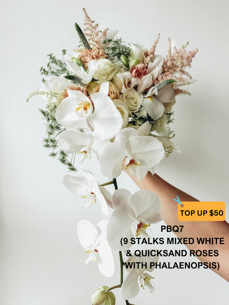 Wedding Bundle A (Premium Fresh Flower Bouquet)