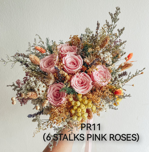 Wedding Bundle A (Standard Preserved Flower Bouquet)