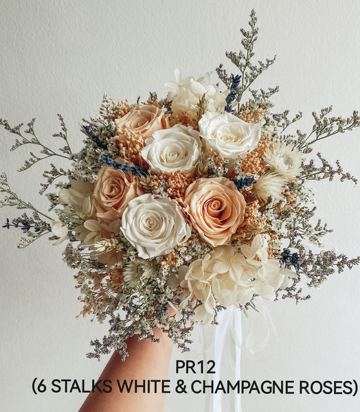 Wedding Bundle A (Standard Preserved Flower Bouquet)