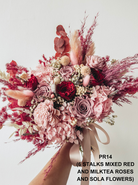 Wedding Bundle C (Standard Preserved Flower Bouquet)