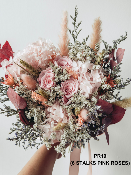 Wedding Bundle C (Standard Preserved Flower Bouquet)