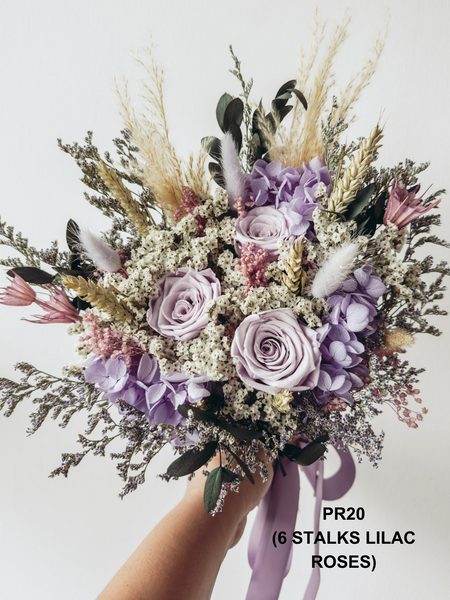 Wedding Bundle C (Standard Preserved Flower Bouquet)