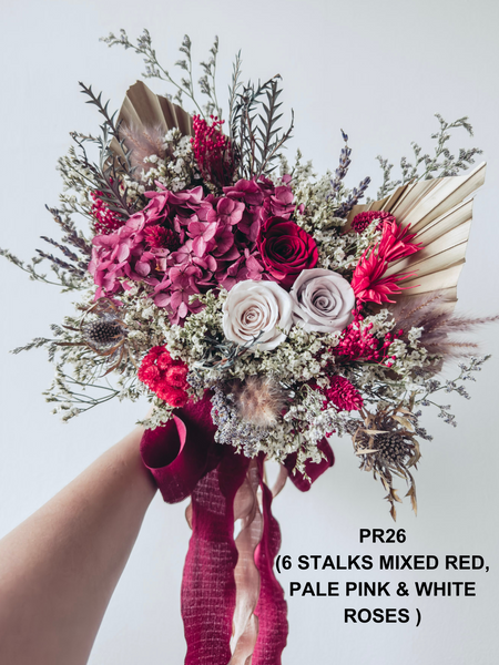 Wedding Bundle C (Standard Preserved Flower Bouquet)