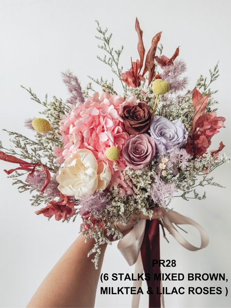 Wedding Bundle C (Standard Preserved Flower Bouquet)