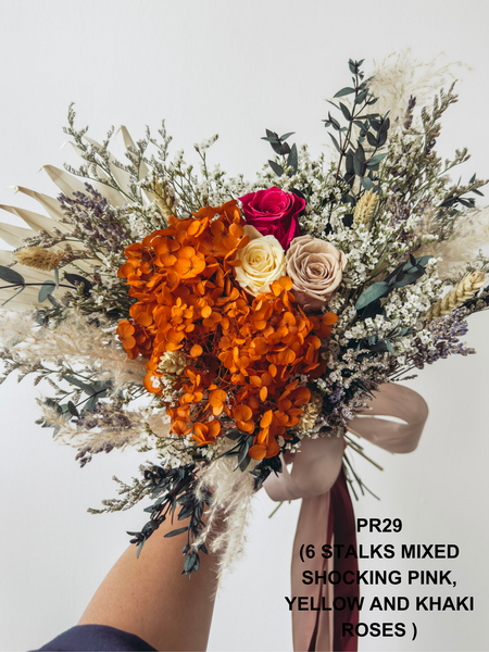 Wedding Bundle C (Standard Preserved Flower Bouquet)