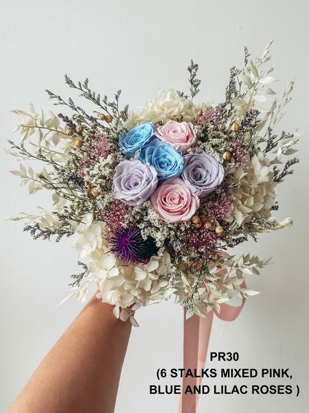 Wedding Bundle C (Standard Preserved Flower Bouquet)