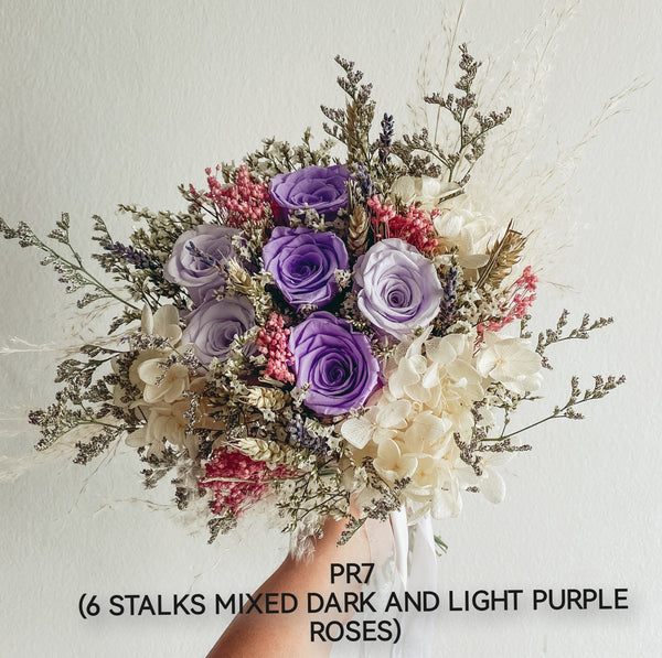 Wedding Bundle B (Standard Preserved Flower Bouquet)