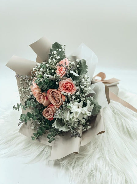 Cappuccino rose Cheap Flower Delivery Same day flower delivery available for orders placed before 2pm. Free delivery above $120