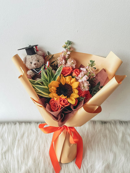 Sunlit Success Graduation Bouquet