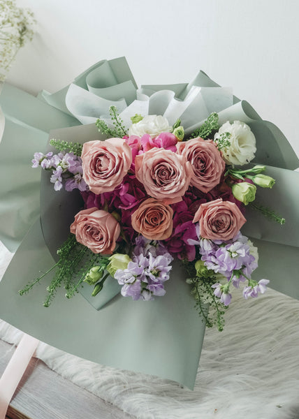 Heaven Sent- Dark Pink Hydrangea