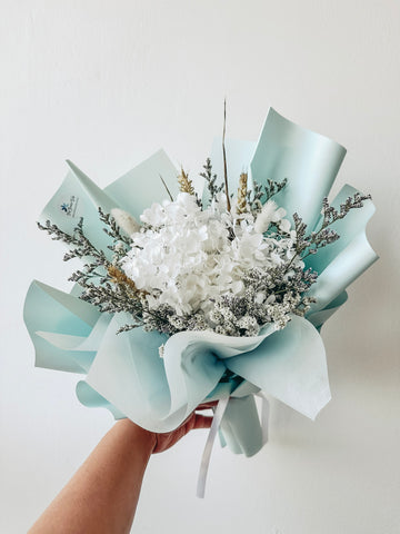 Preserved White Hydrangea