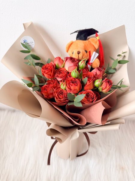 Ruby Bliss Graduation Bouquet