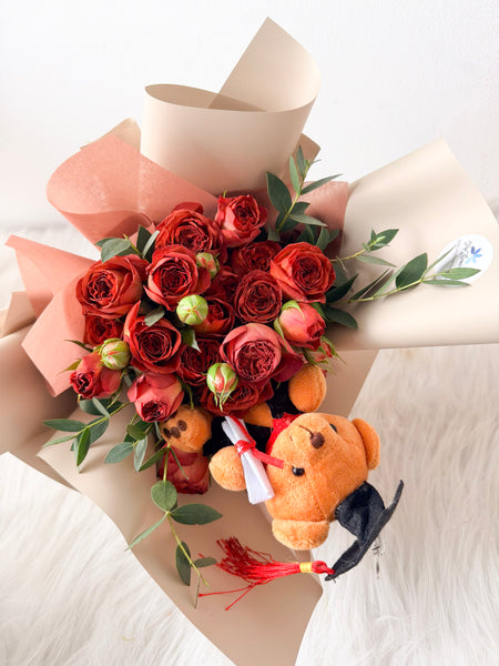 Ruby Bliss Graduation Bouquet