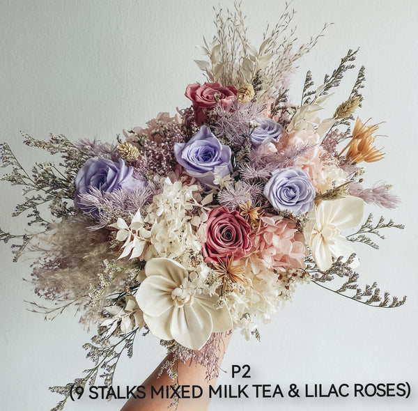 Wedding Bundle A (Premium Preserved Flower Bouquet)