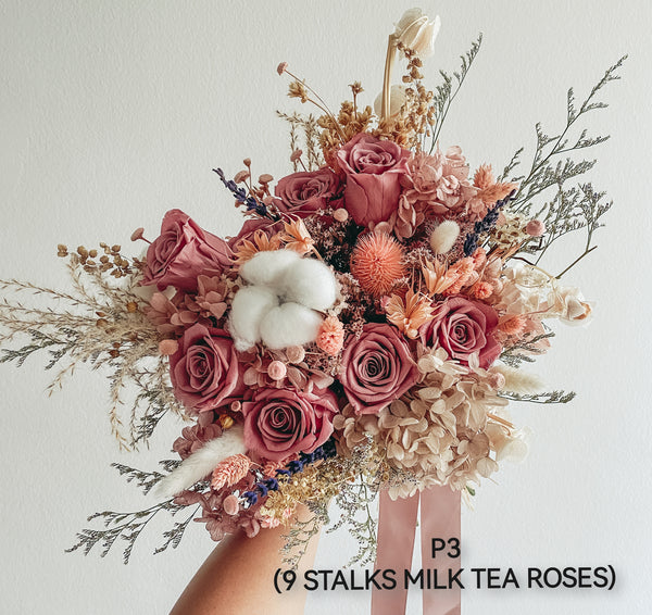 Wedding Bundle A (Premium Preserved Flower Bouquet)