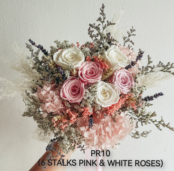 Wedding Bundle B (Standard Preserved Flower Bouquet)