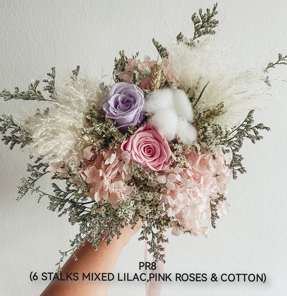 Wedding Bundle B (Standard Preserved Flower Bouquet)