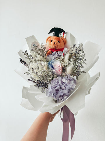 Beary Excellent (Purple-Blue)
